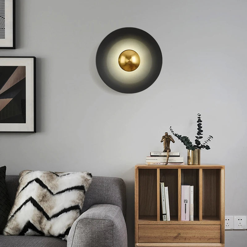 applique murale led en fer au design minimaliste moderne - vue 5 sur 11