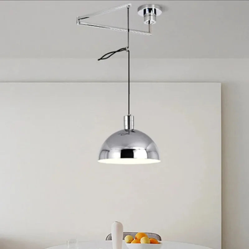 lustre pliable moderne nordique design télescopique pour intérieur contemporain - vue 4 sur 14