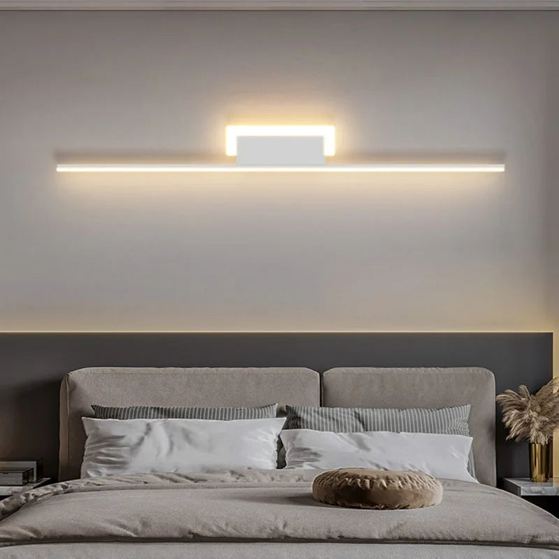 applique murale LED moderne pour salon Grille TV fond chambre chevet applique murale intérieur décor à la maison luminaire Lustre - vue 5 sur 23
