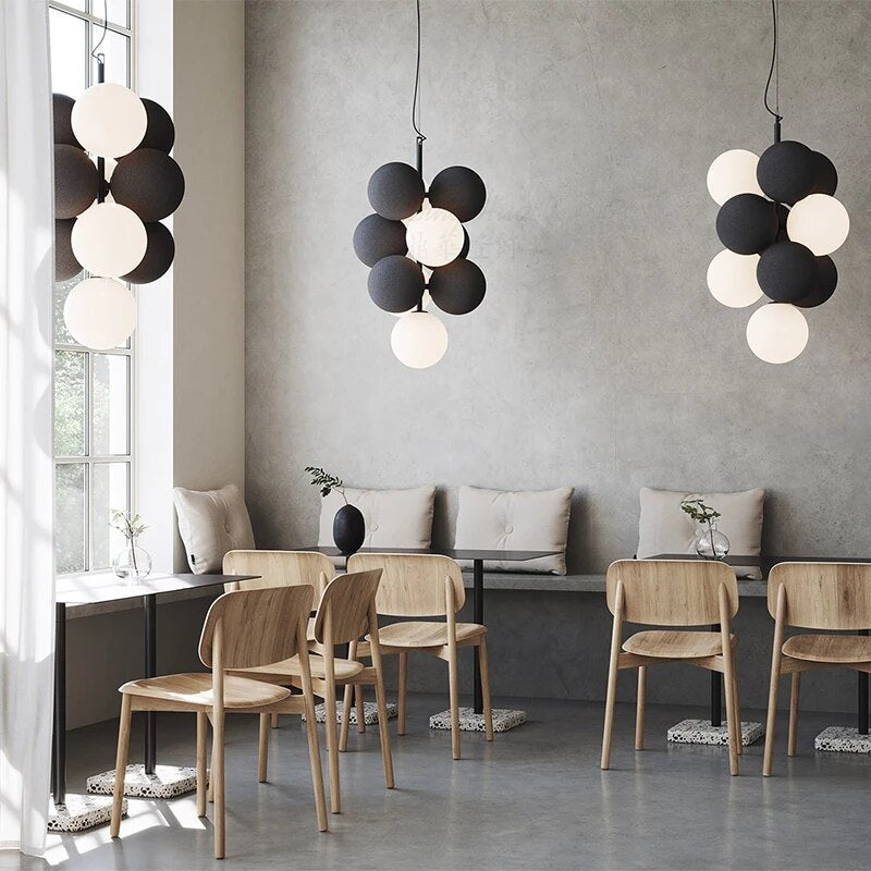 Lustre de Restaurant à vent silencieux - vue 6 sur 9