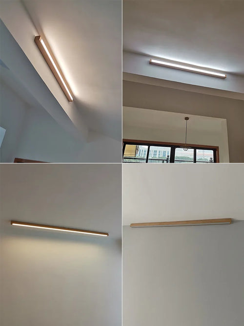 Deckenleuchte Linie Wand Flur Balkon ohne Hauptlicht - vue 4 sur 18