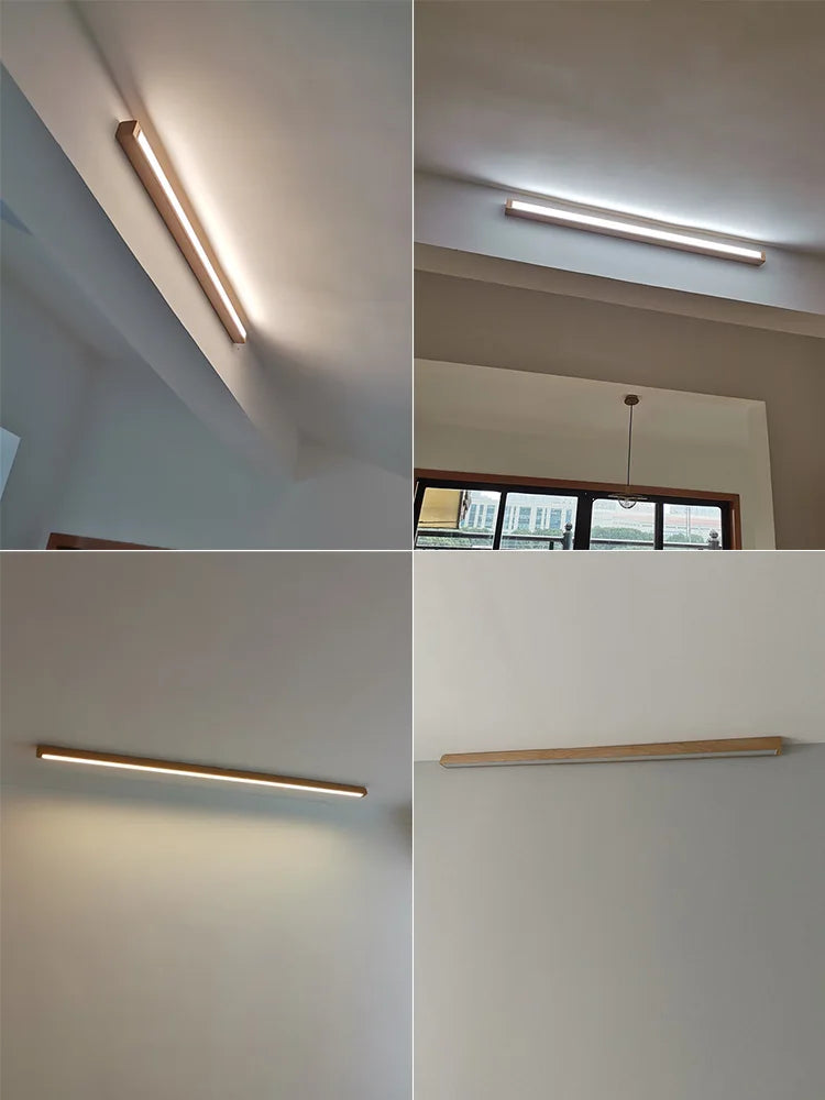 Deckenleuchte Linie Wand Flur Balkon ohne Hauptlicht - vue 3 sur 18