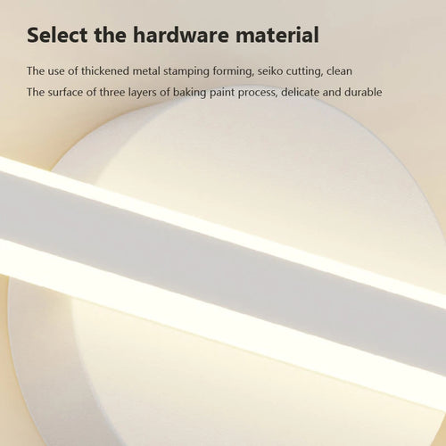 LED-Wandleuchte minimalistisch modernes Design dekorative Leuchte - vue 7 sur 12