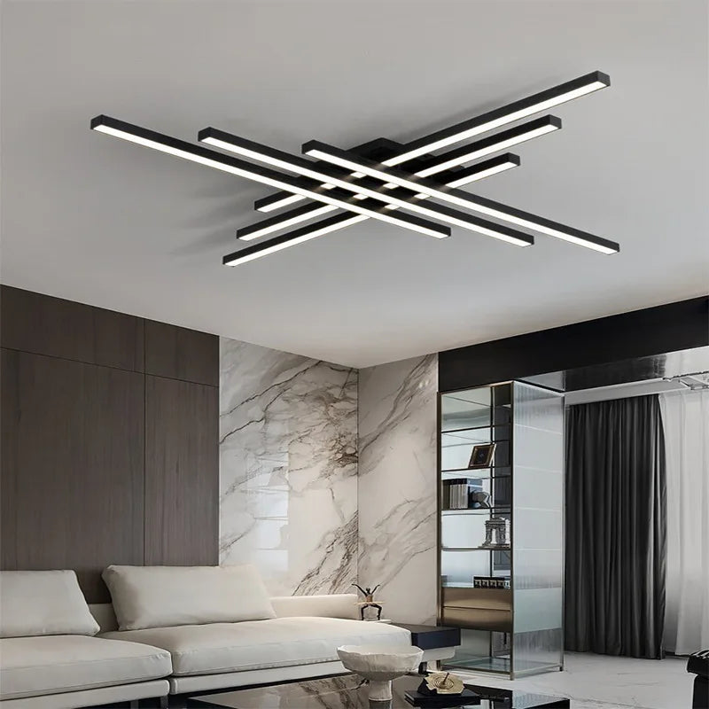 plafonnier Longue bande LED - vue 5 sur 18