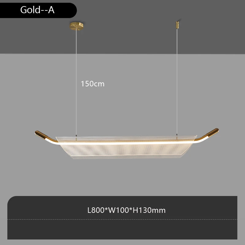 Minimalistische Designer-Pendelleuchte für moderne Restaurants und Bars - vue 12 sur 18