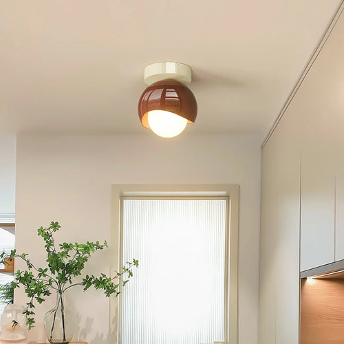 LED-Deckenleuchte im französischen Stil, kreativ und individuell - vue 3 sur 10