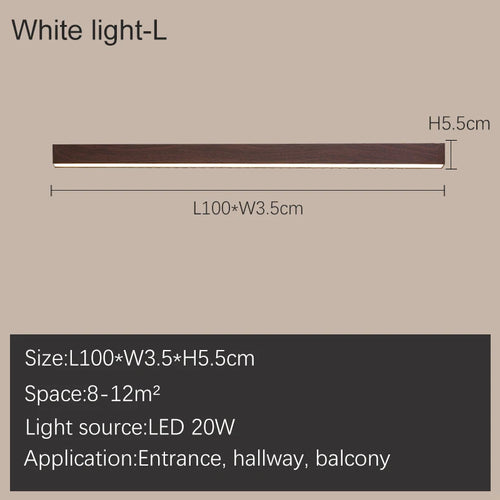Plafonnier barre LED design - vue 10 sur 10