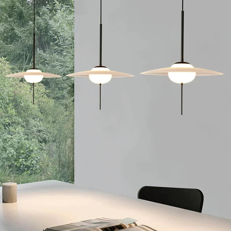 Scandinavia Ceiling Pendant Light Chandelier Nordic Design Suspension Hanging Lamp for Dining Living Room - vue 3 sur 6