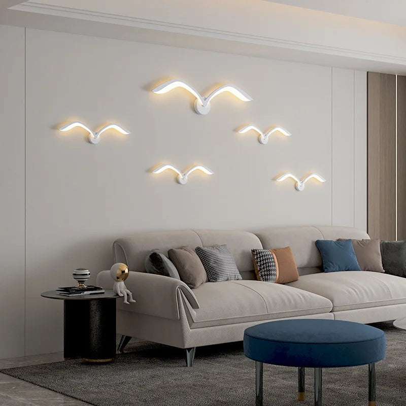 applique murale led moderne design pour décoration intérieure créative - vue 5 sur 10