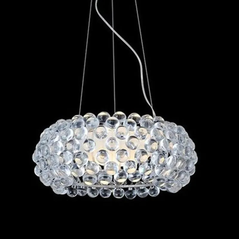 suspension moderne nordique ronde pour espace contemporain - vue 4 sur 6