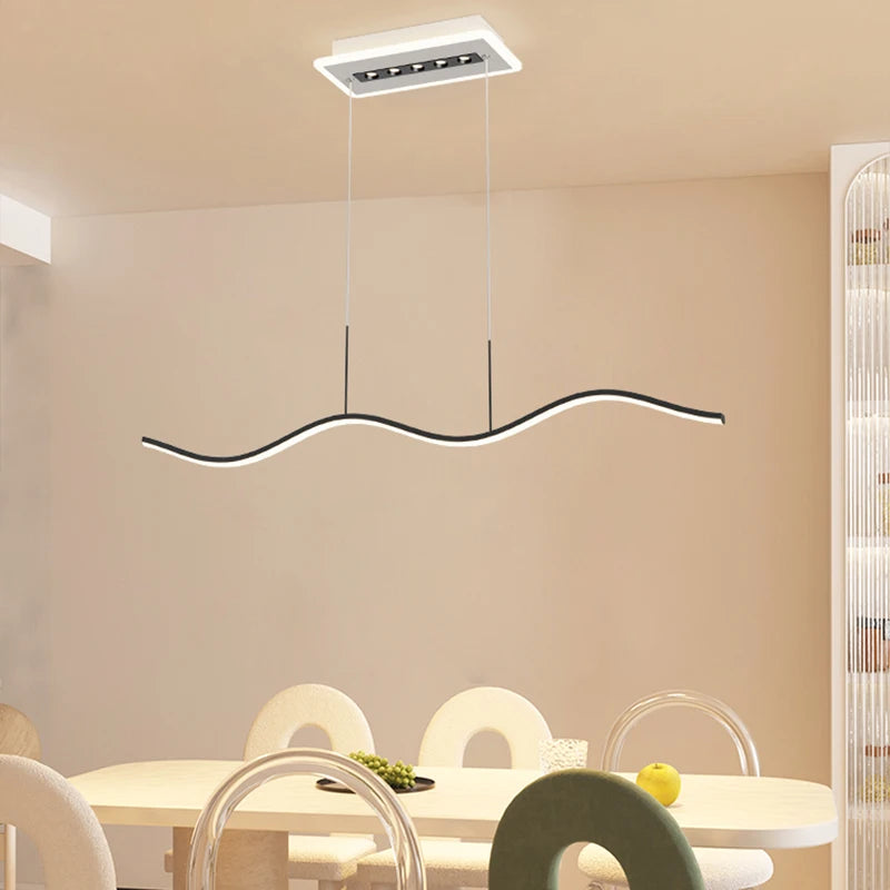 lampe suspendue décorative avec projecteur led pour divers usages - vue 6 sur 8