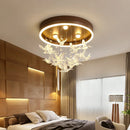Kreativer LED-Kronleuchter aus Kristall, modern, warm und romantisch