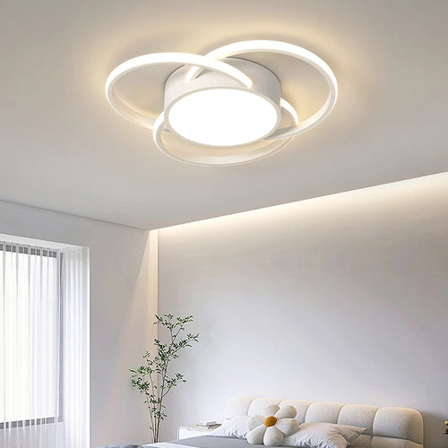 Moderner LED-Kronleuchter für elegante nordische Inneneinrichtung - vue 2 sur 21