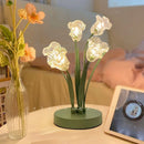 Dekorative LED-Stehleuchte in Blumenform im nordischen Stil für den Innenbereich