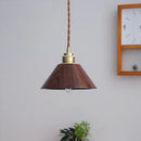 LED-Pendelleuchte aus Holz im modernen nordischen Design Loft