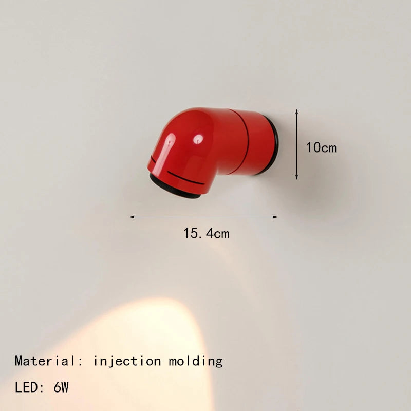 applique murale led créative design moderne pour intérieur - vue 8 sur 8