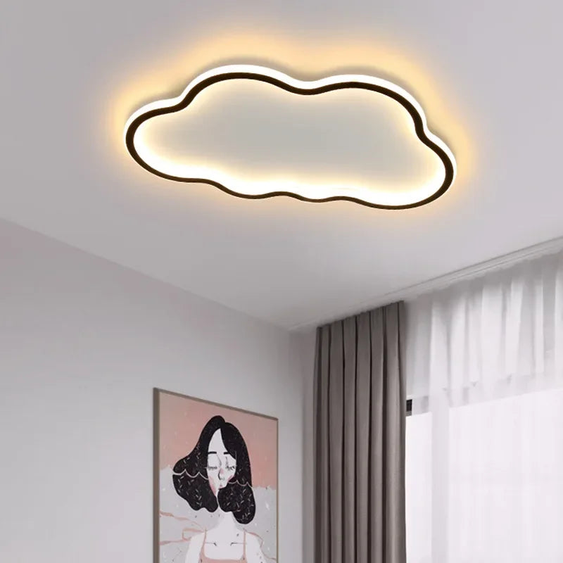 plafonnier led moderne pour décoration intérieure et ambiance chaleureuse - vue 4 sur 10