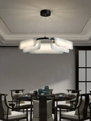 Kronleuchter aus echtem Marmor und Kupfer moderner Design-Leuchte
