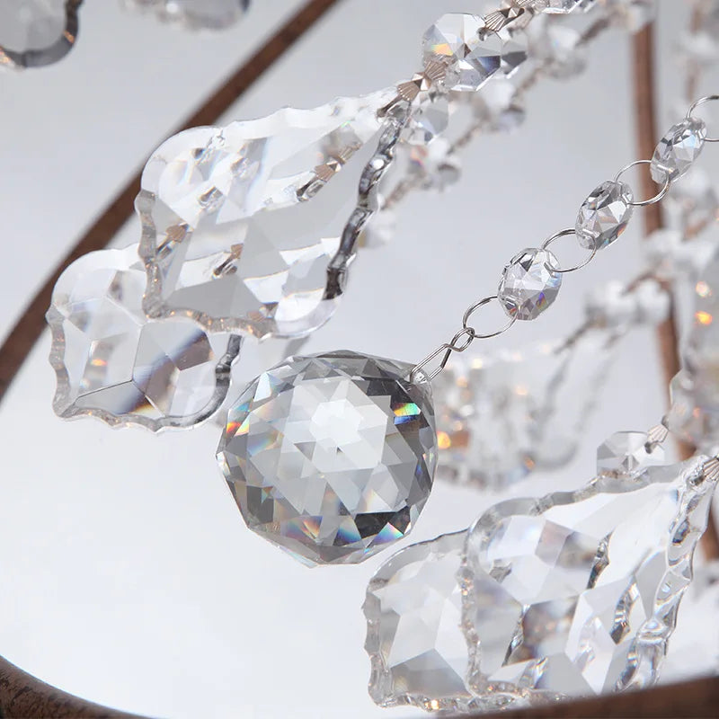 Lustre en cristal Vintage - vue 3 sur 8