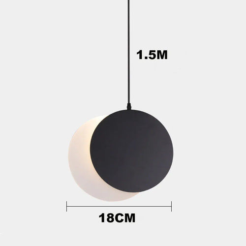 Moderne Pendelleuchte Dekorative Design-Luna für den Innenbereich