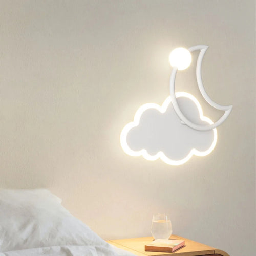 Moderne Wandleuchte Wolke für das Kinderzimmer Dekorativ