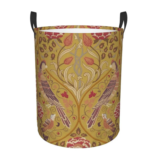 panier à linge floral personnalisé pour rangement et organisation