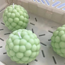 moule à bougie silicone 3D forme ronde et cylindrique pour aromathérapie