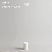 Lampadaire moderne fer marbre nordique
