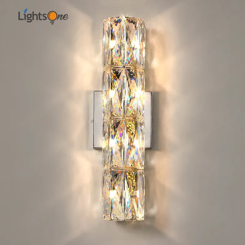 Applique murale luxe cristal villa haut gamme - vue 4 sur 9