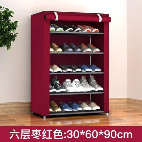 étagère à chaussures multicouche économique et pratique anti-poussière - vue 17 sur 16