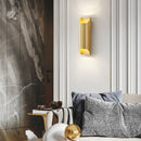 applique murale minimaliste en cuivre pour intérieur