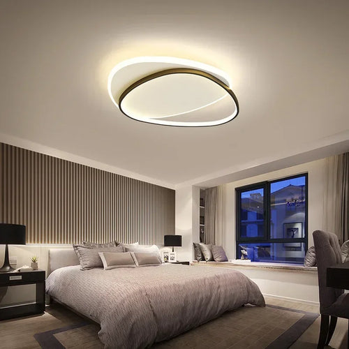 Moderner LED-Deckenleuchte für die Wohnraumdekoration - vue 6 sur 15