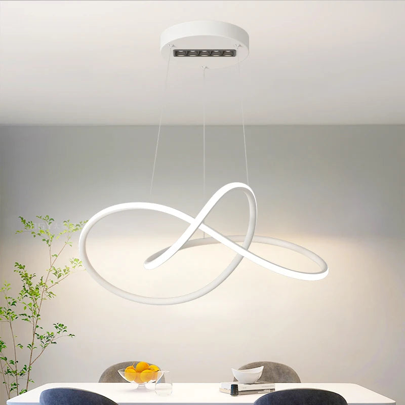 lustre led avec projecteur pour éclairage intérieur - vue 7 sur 14