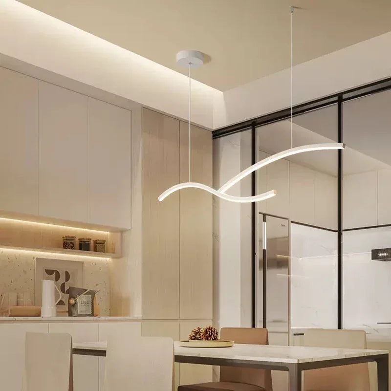 suspension moderne en acrylique pour intérieur design élégant - vue 4 sur 12