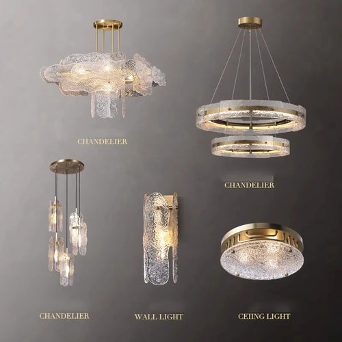 Moderne Pendelleuchte aus Kupfer und Glas für Restaurants - vue 4 sur 12