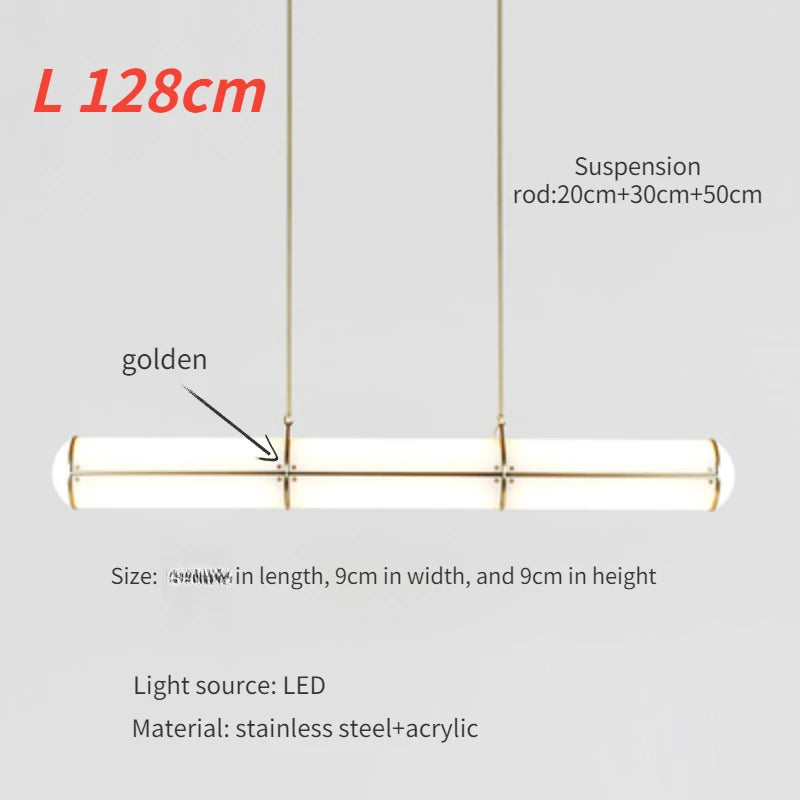 Kreativer japanischer Design-Kronleuchter für minimalistisches nordisches Licht