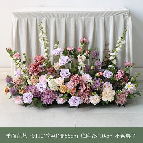 arrangement de fleurs artificielles pour décoration de mariage et événements