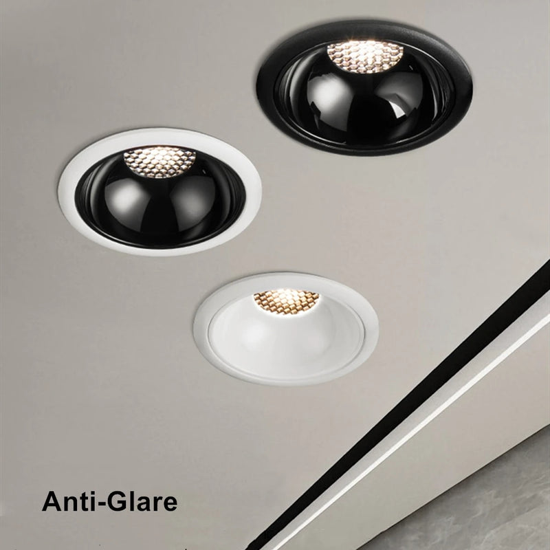 spot led encastrable plafond nid d'abeille sans éblouissement