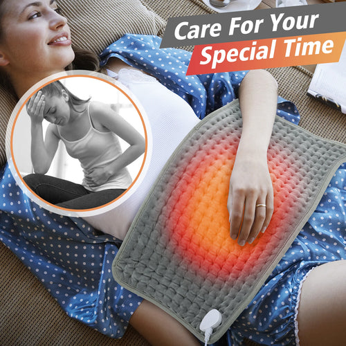 Electric Heating Blanket, Heated Mat Multifunctional Heating Pad for Bed Sofa Warm Winter Thermal Blankets Warmer Home OfficeUse - vue 4 sur 9