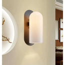 lustre led en verre style art déco éclairage moderne suspendu