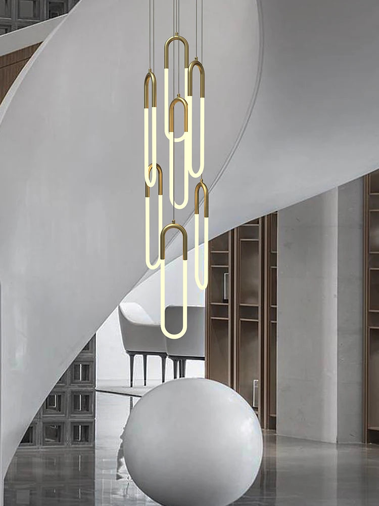 Moderne Pendelleuchte im nordischen Design LED Loft elegant - vue 4 sur 15
