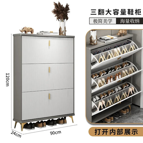 armoire à chaussures moderne multicouches pour un rangement optimal - vue 12 sur 18