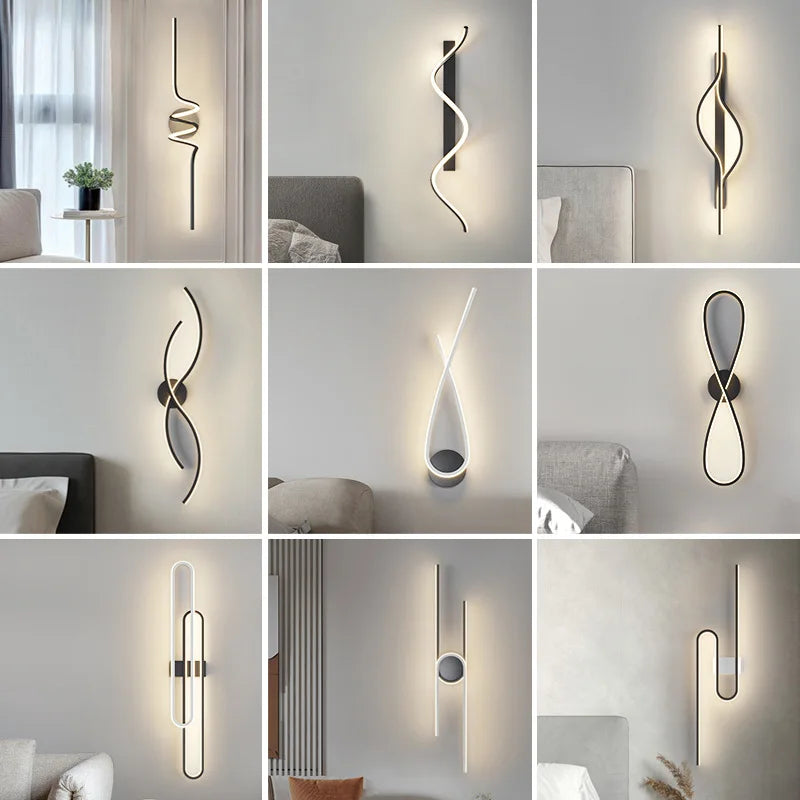 applique murale led design pour décoration intérieure moderne - vue 5 sur 15