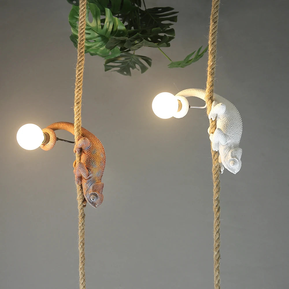 suspension en résine caméléon pour décoration artistique intérieure - vue 2 sur 10