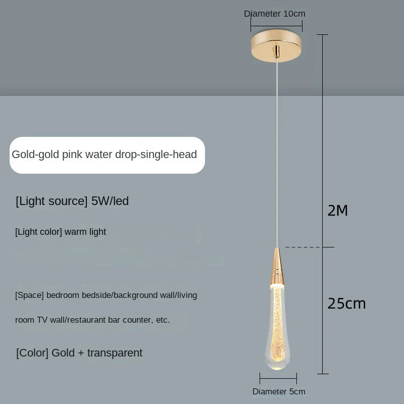 Suspension en cristal au design moderne - vue 11 sur 18
