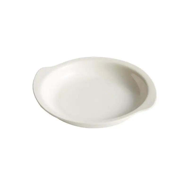 Assiettes ceramique forme irreguliere style moderne cuisine