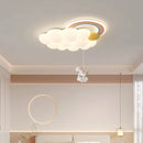 LED-Deckenleuchte Wolke Regenbogen für Kinderzimmer
