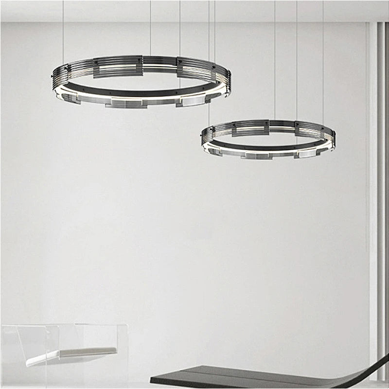 suspension à led design moderne pour intérieur élégant - vue 5 sur 7