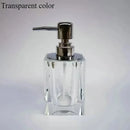 bouteille en verre pour désinfectant et distributeur de savon