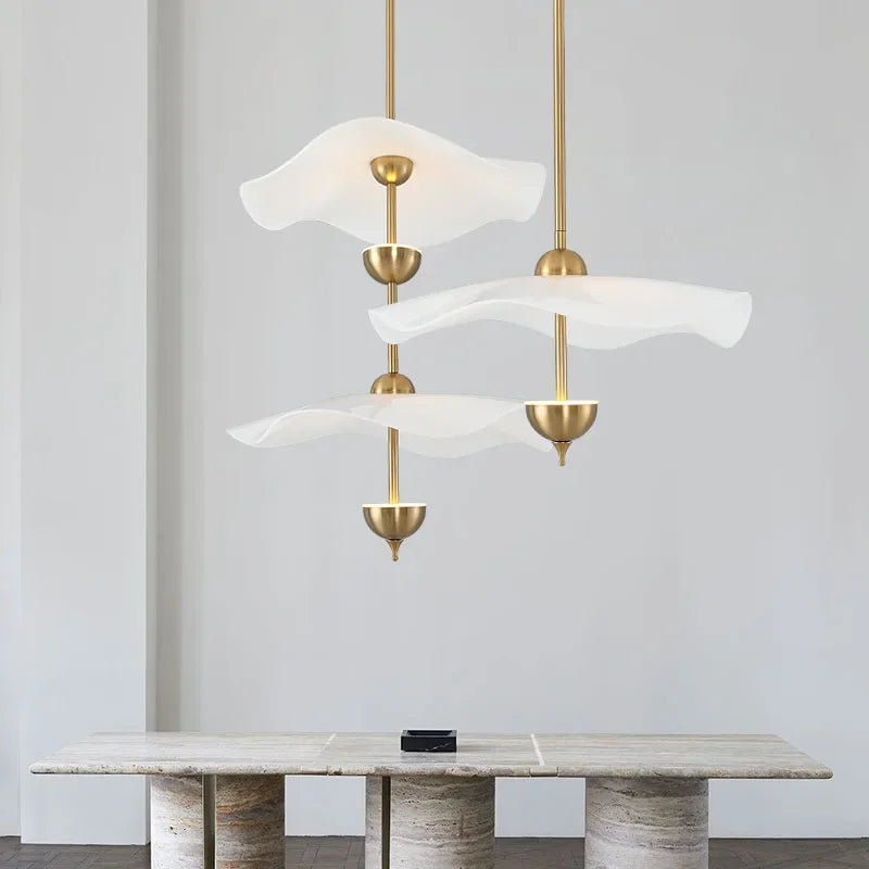 Moderne LED-Pendelleuchte für elegante Inneneinrichtung - vue 5 sur 10